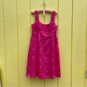 BRIGHT pink dress by Dorby size 8
